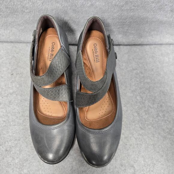 Rockport By Cobb Hill Kailyn Mary Jane Heeled Loafers Size 7 - Picture 2 of 10